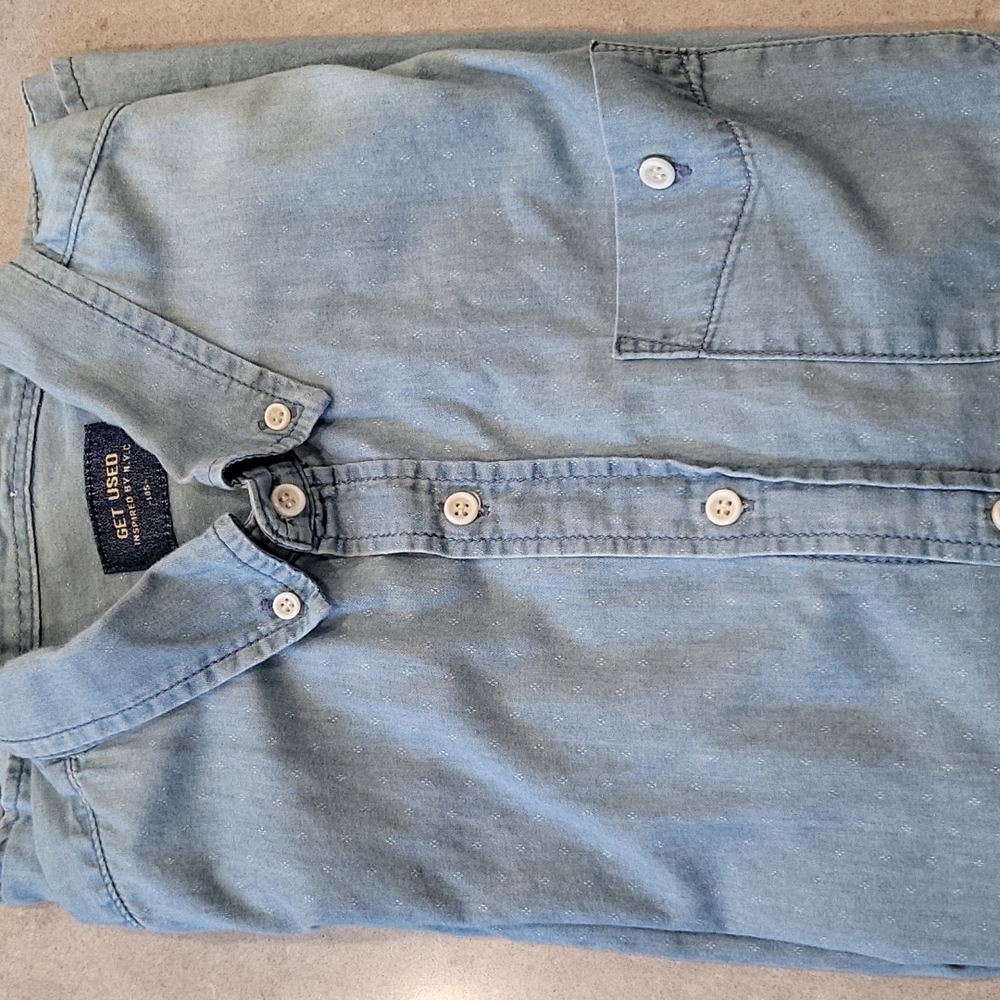 Mens denim shirt